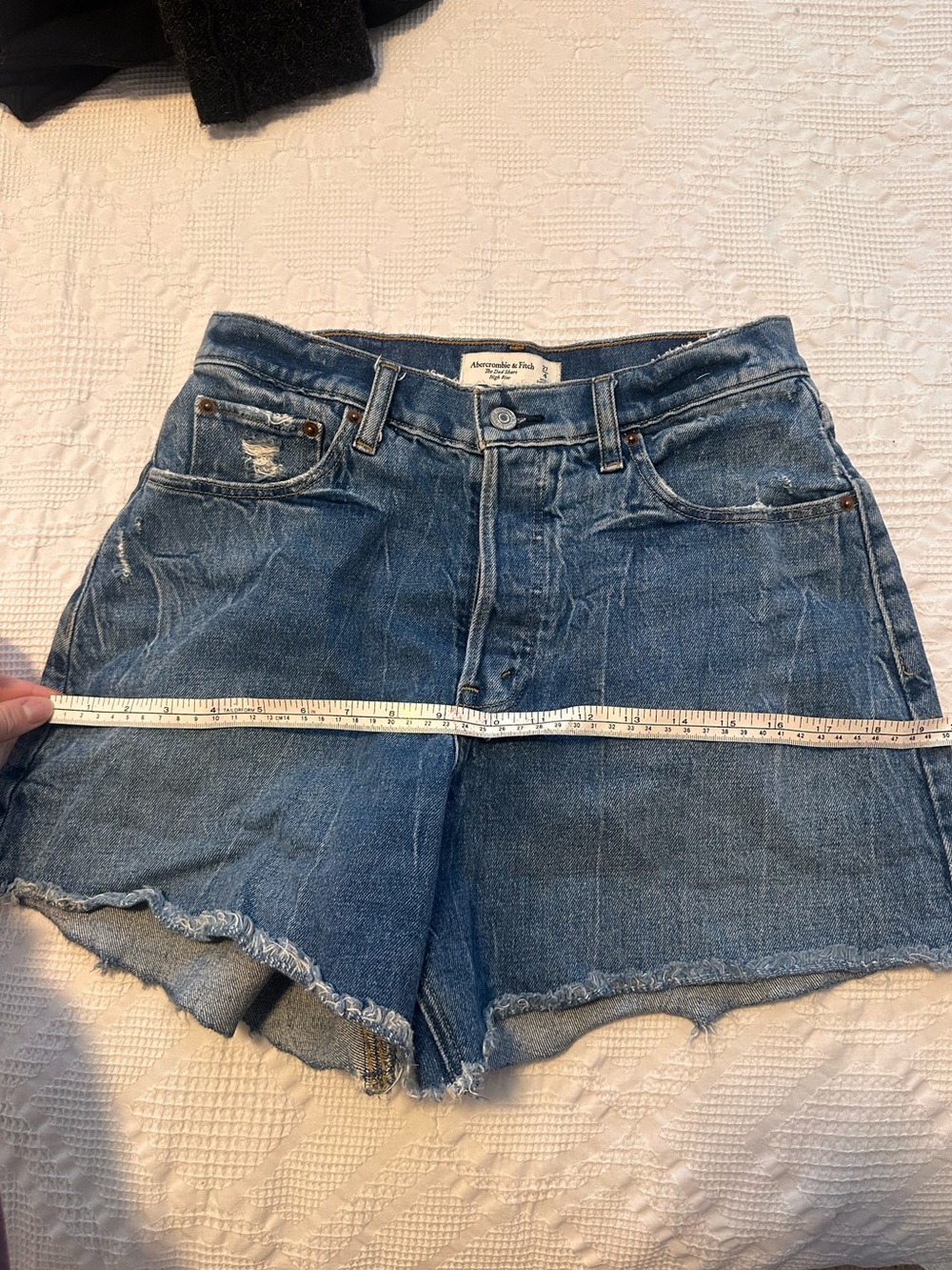 Curve love high rise dad shorts Abercrombie 27 - Picture 8 of 10